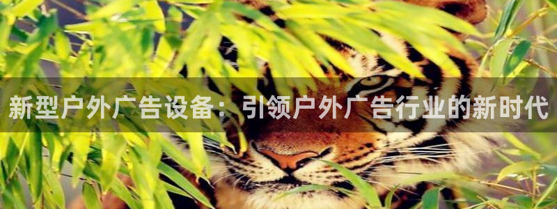 杏宇平台提现为什么这么久呢：新型户外广告设备：引领户外广告行业的新时代