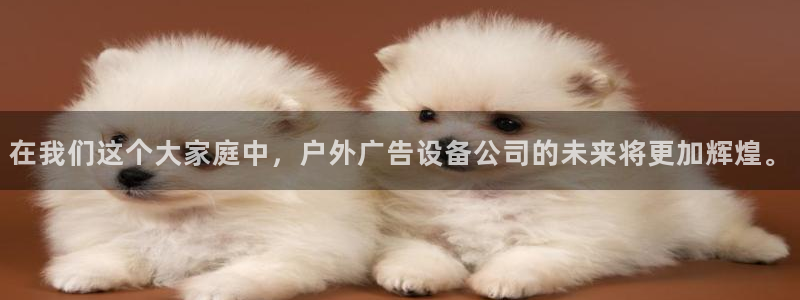 杏宇平台登录方法：在我们这个大家庭中，户外广告设备公司的未来将更加辉煌。