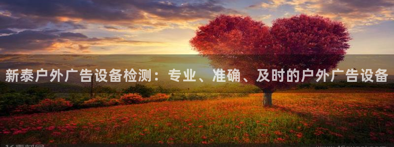 杏宇平台代理怎么样赚钱：新泰户外广告设备