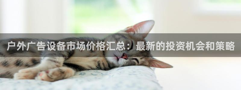 杏宇官方平台官网下载：户外广告设备市场价